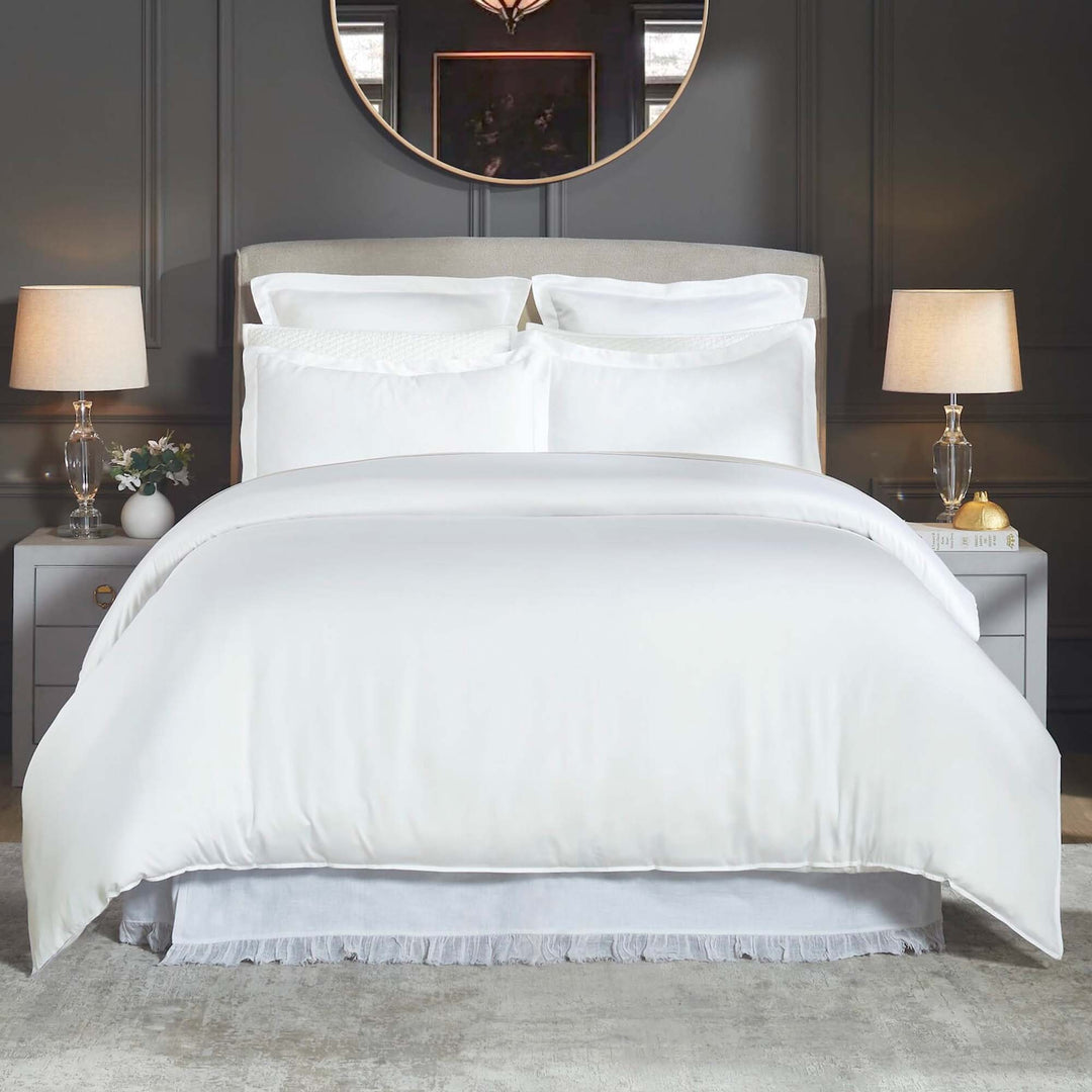 Merida Lyocell 400 Thread Count Duvet Cover Set Duvet Covers By Orchids Lux Home