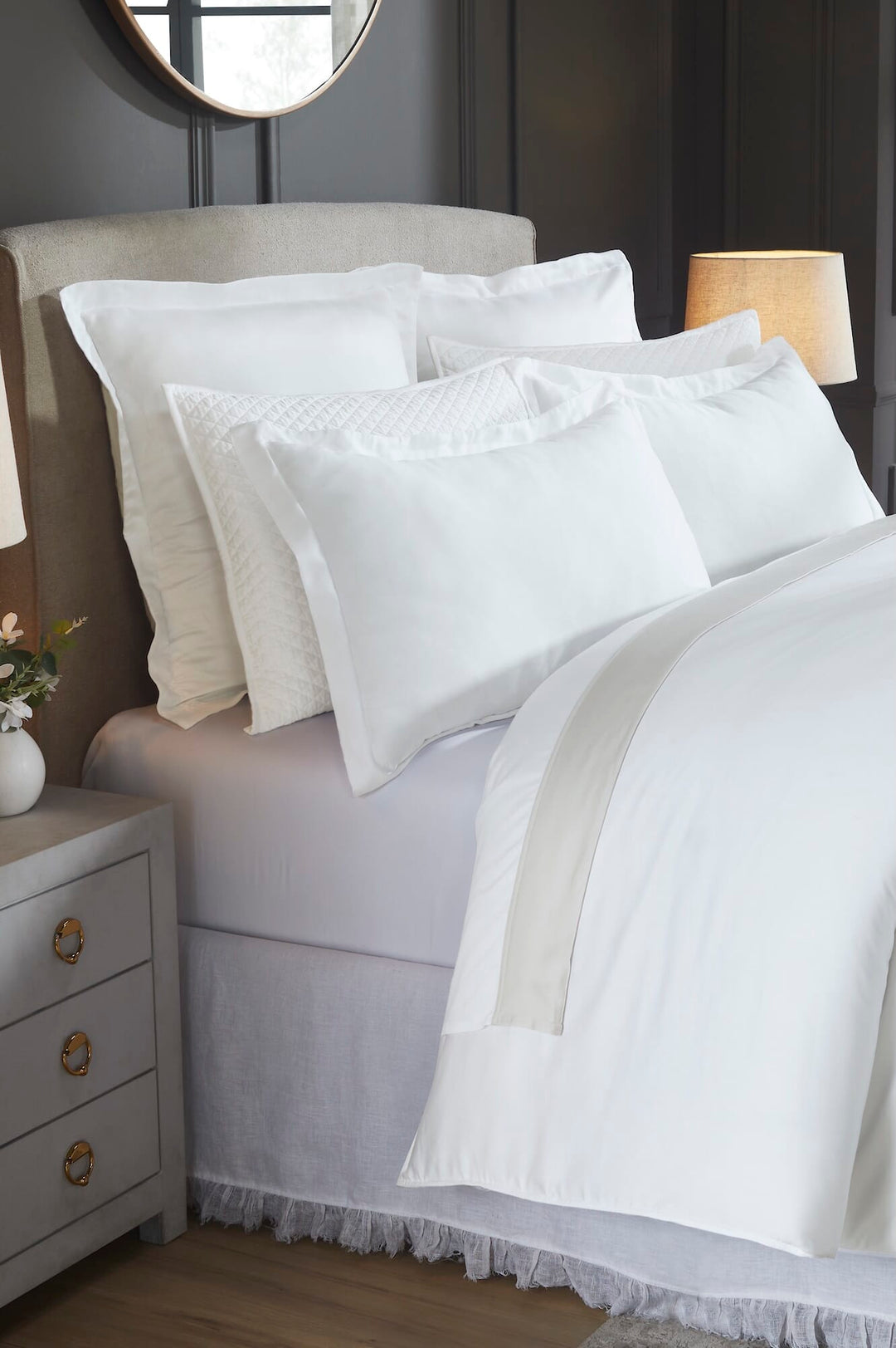 Merida Lyocell 400 Thread Count Duvet Cover Set Duvet Covers By Orchids Lux Home