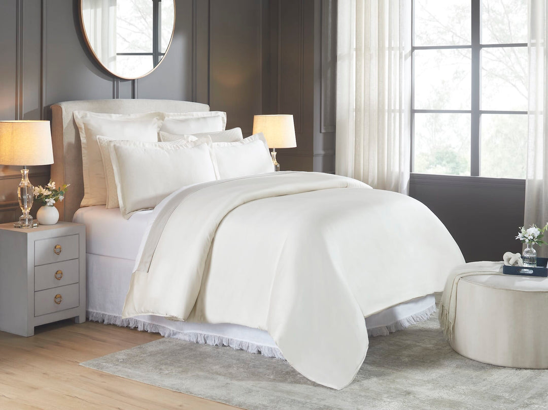 Merida Lyocell 400 Thread Count Duvet Cover Set Duvet Covers By Orchids Lux Home