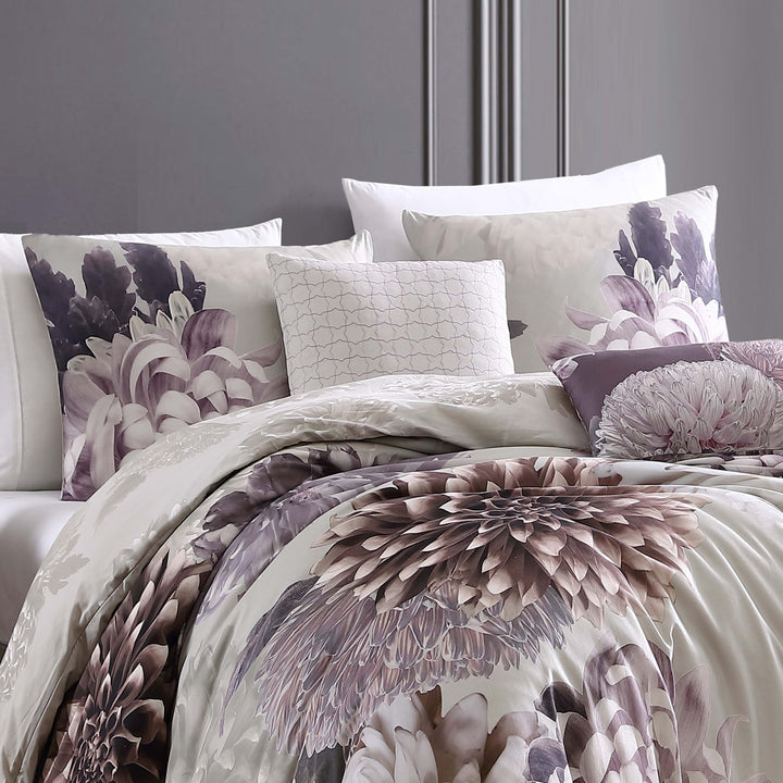 Bebejan Dahlia Purple 5 Piece Reversible Comforter Set Comforter Sets By Bebejan®