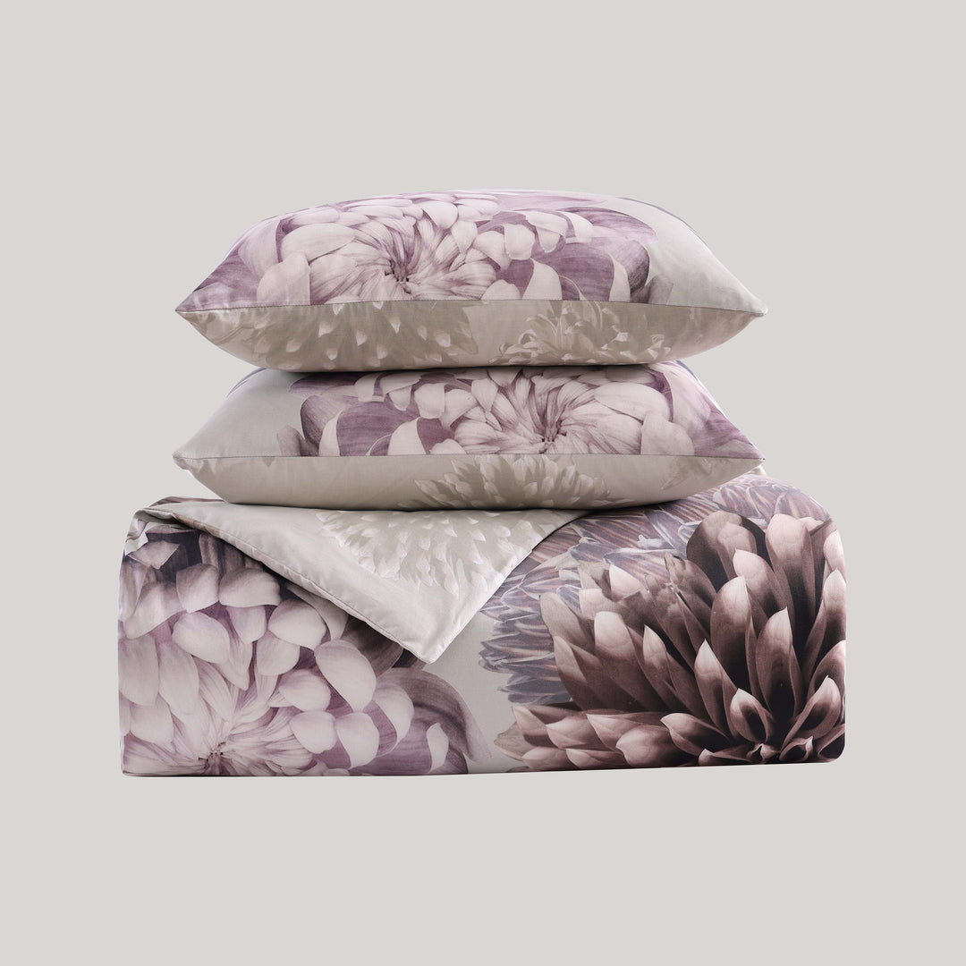 Bebejan Dahlia Purple 5 Piece Reversible Comforter Set Comforter Sets By Bebejan®