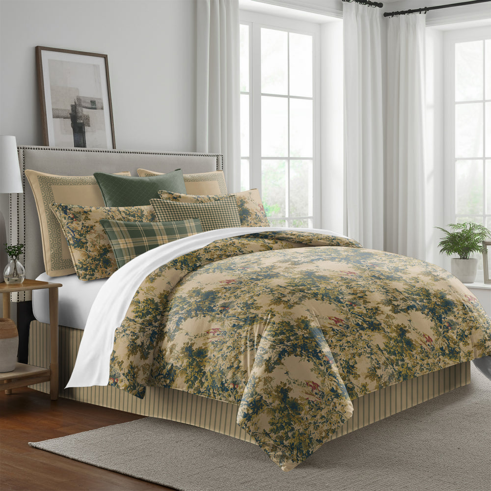 Dolce Empire Gold 8 Piece Duvet Cover Set Duvet Covers By Colcha Linens