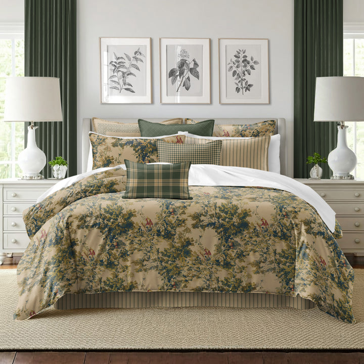 Dolce Empire Gold 8 Piece Coverlet Set Coverlet By Colcha Linens