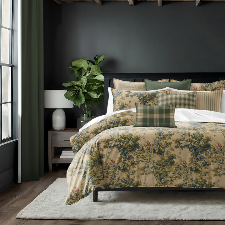 Dolce Empire Gold 8 Piece Coverlet Set Coverlet By Colcha Linens