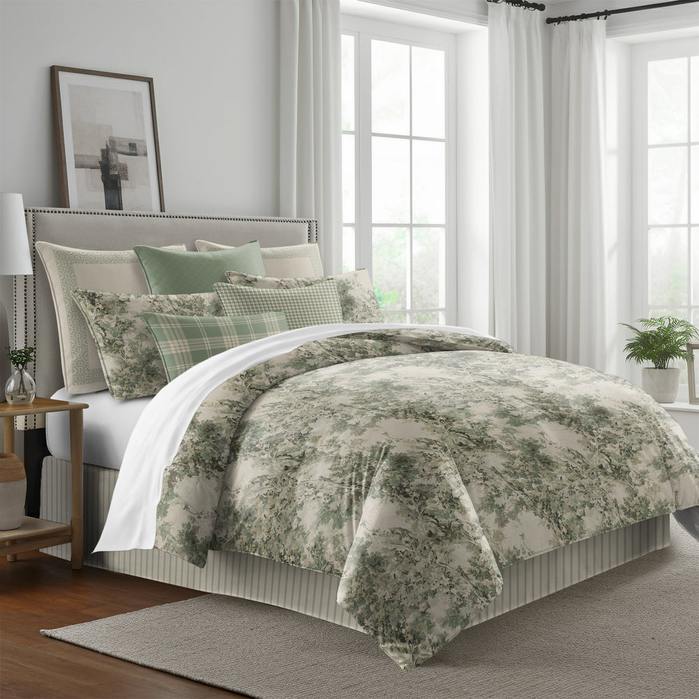 Dolce Spring Green 8 Piece Duvet Cover Set Duvet Covers By Colcha Linens