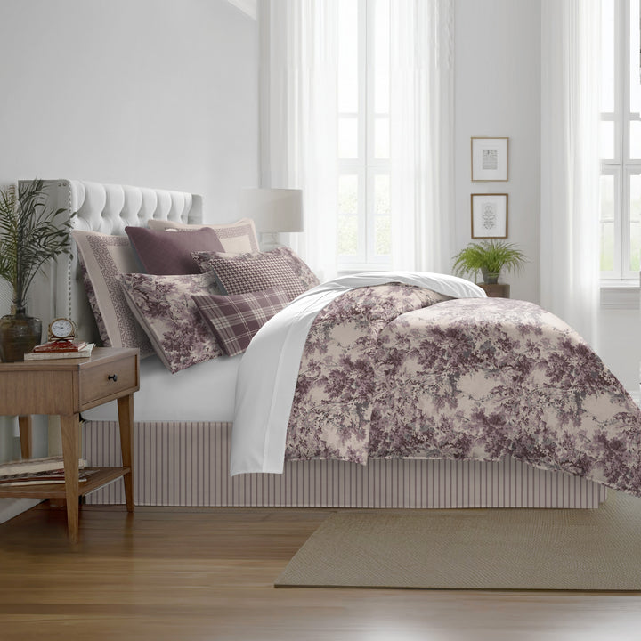 Dolce Wisteria 8 Piece Duvet Cover Set Duvet Covers By Colcha Linens