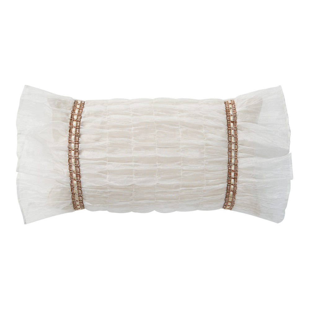 Donegan Oatmeal Decorative Throw Pillow Set of 2 Throw Pillows By Waterford