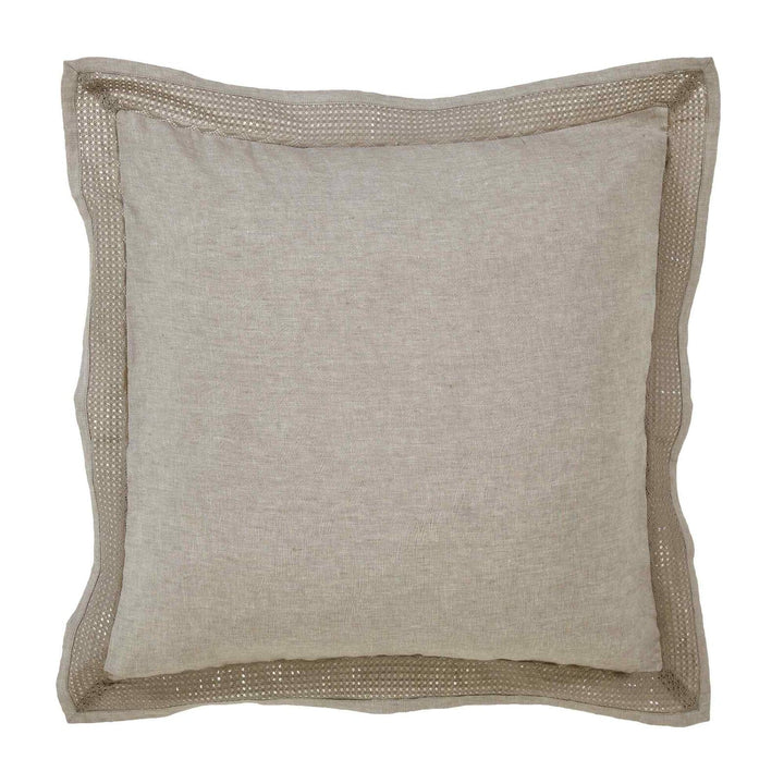 Sienna European Linen Lace Sham Sham By Orchids Lux Home