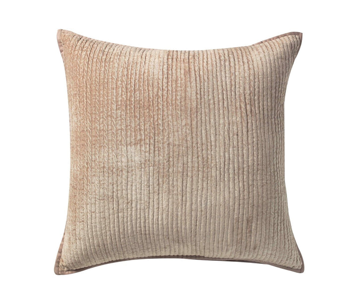 Spencer Channel Stitch Velvet Sham Sham By Orchids Lux Home