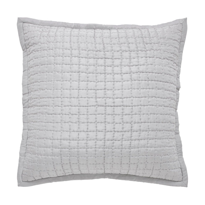Malibu Silk Square Quilted Sham Sham By Orchids Lux Home
