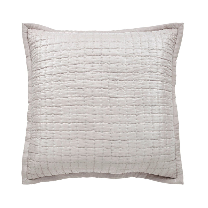 Malibu Silk Square Quilted Sham Sham By Orchids Lux Home