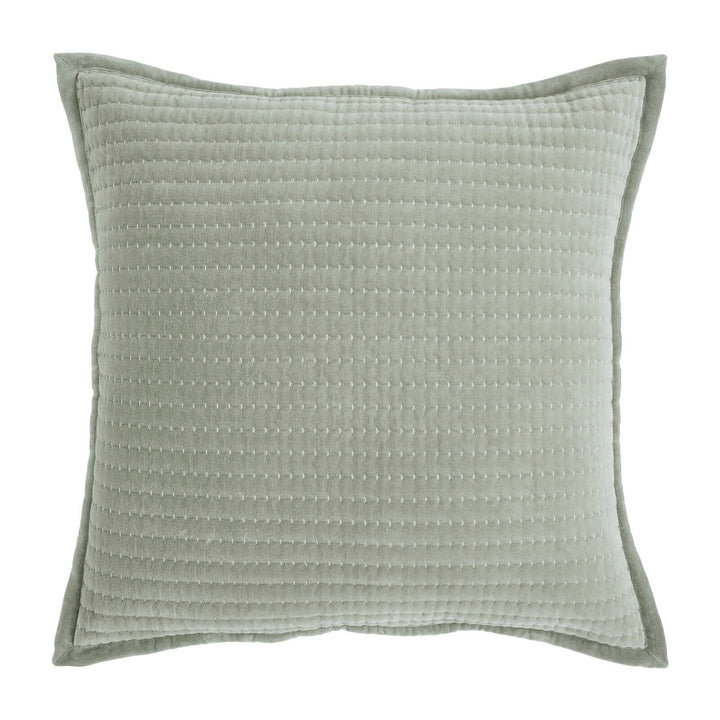 Milton Channel Stitched Velvet Sham Sham By Orchids Lux Home