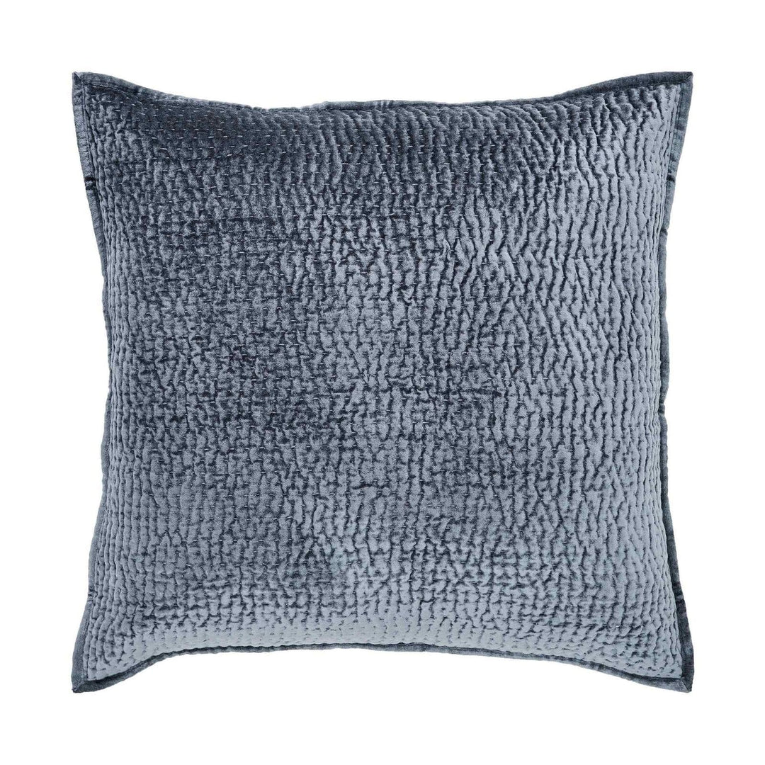 Laguna Pick Stitch Velvet Sham