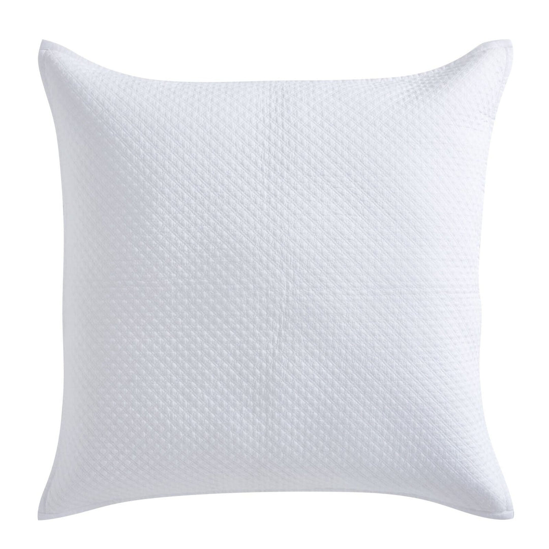 Valentina Diamond Quilted Sateen Sham Sham By Orchids Lux Home