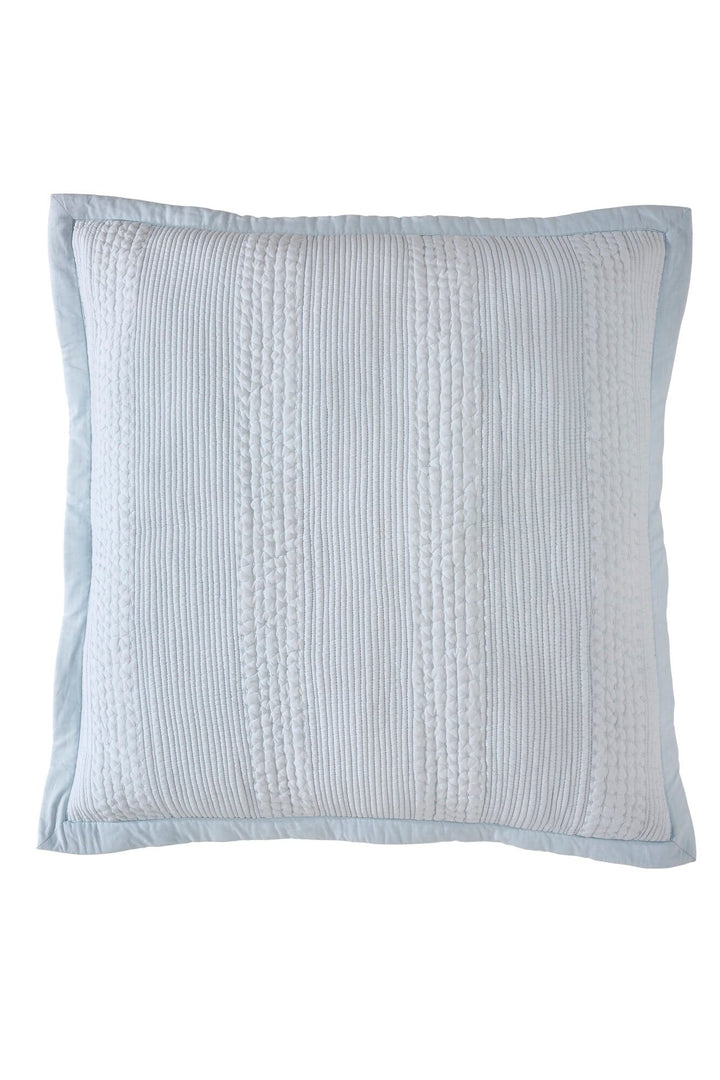 Laysan Channel Quilted Cotton Sham Sham By Orchids Lux Home