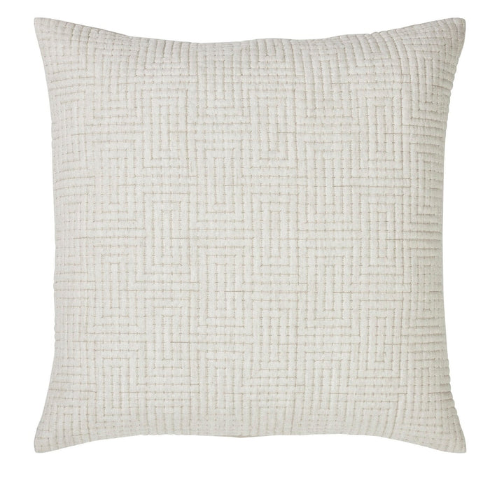 Maze Geometric Linen Sham Sham By Orchids Lux Home