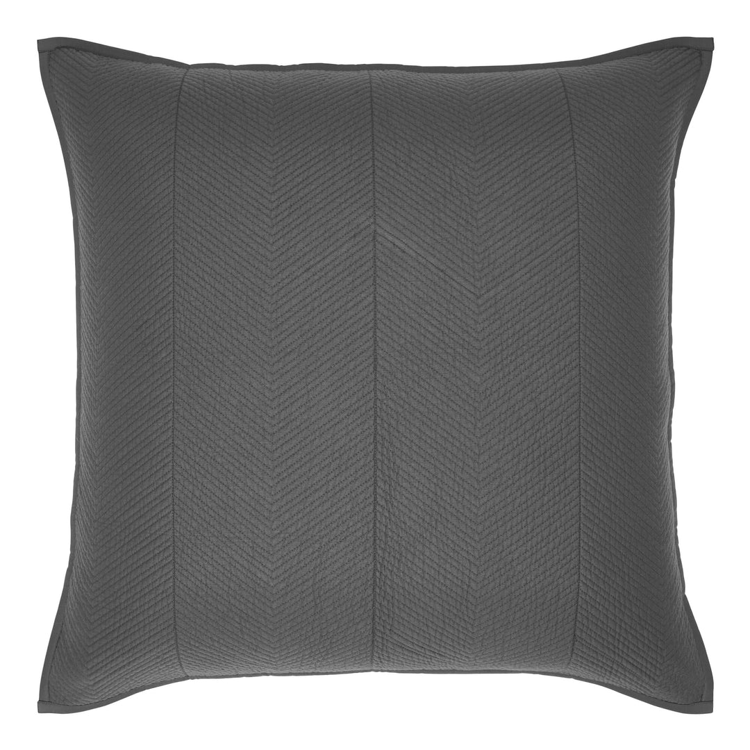 Athena Chevron Cotton Sateen Sham