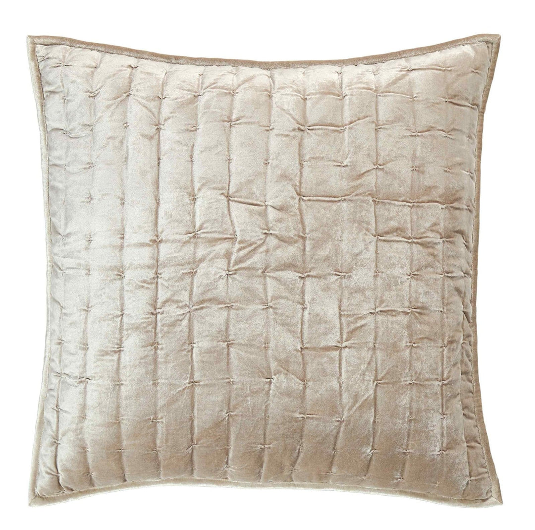 Luna Hand Pinched Velvet Sham