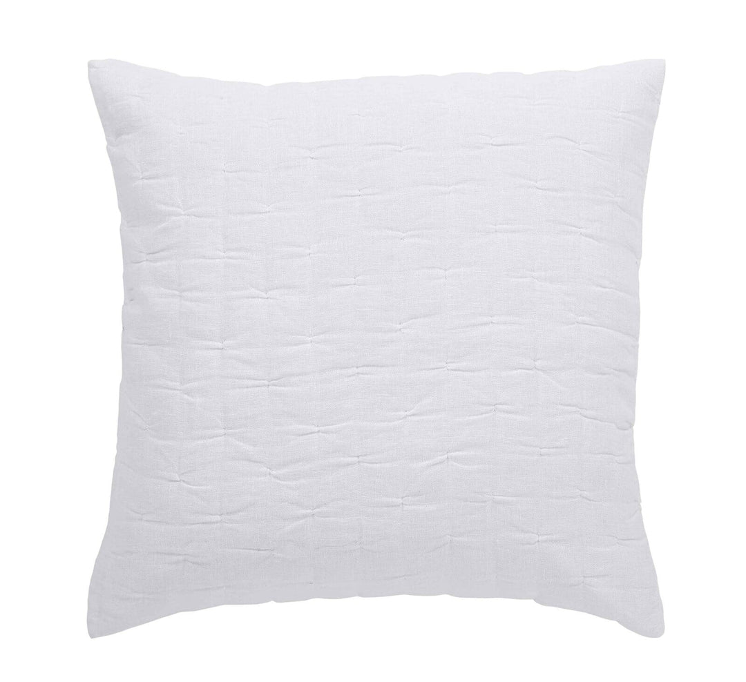 Sophie Hand Pinched Linen Sham Sham By Orchids Lux Home