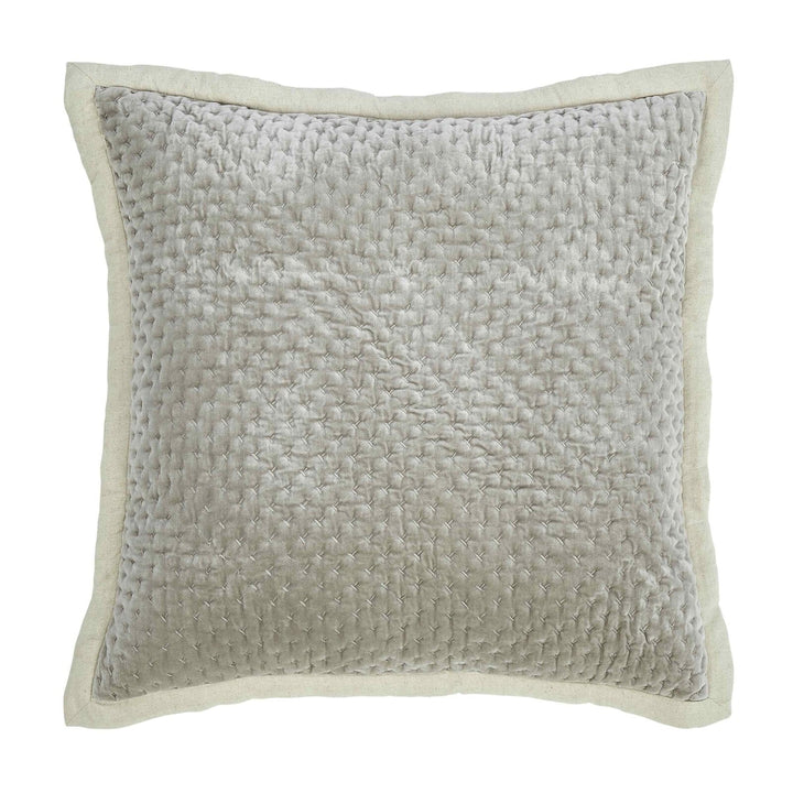 Maui Cross Stitch Velvet Sham Sham By Orchids Lux Home