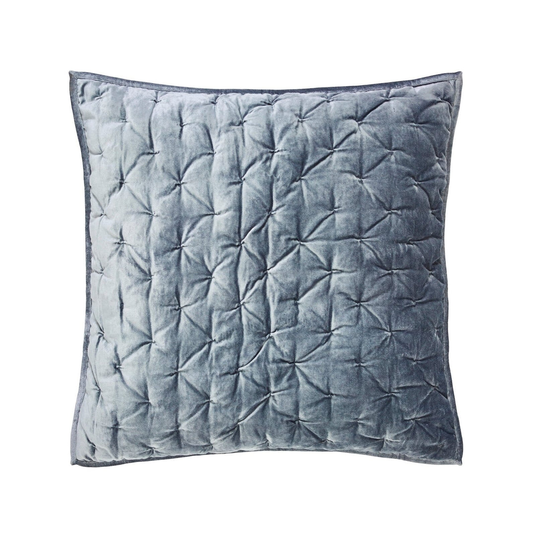 Luna Hand Pinched Velvet Sham Sham By Orchids Lux Home