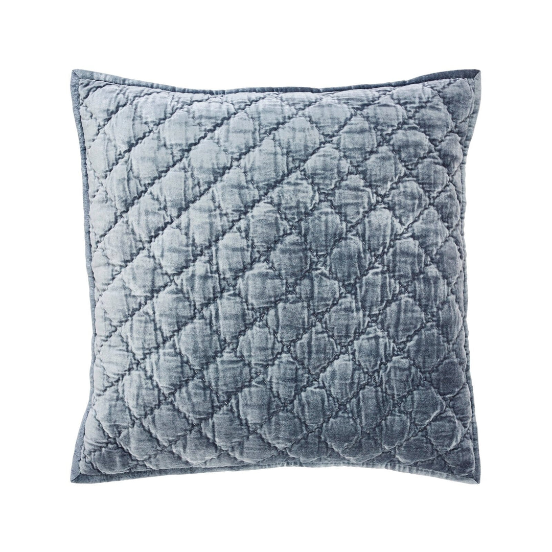 Clermont Diamond Velvet Sham Sham By Orchids Lux Home