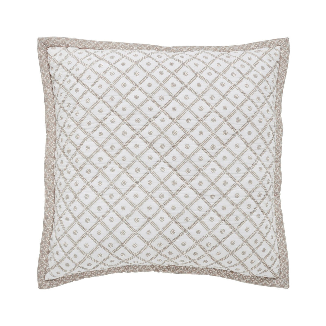 Bliss Printed Cotton Sham Sham By Orchids Lux Home