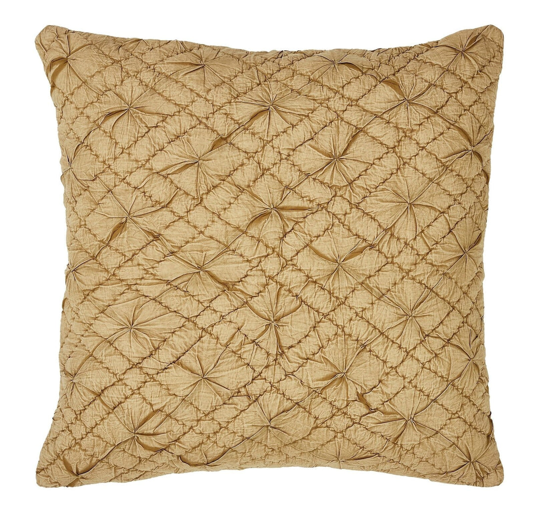 Mirabelle Diamond Hand Quilted Sham Sham By Orchids Lux Home