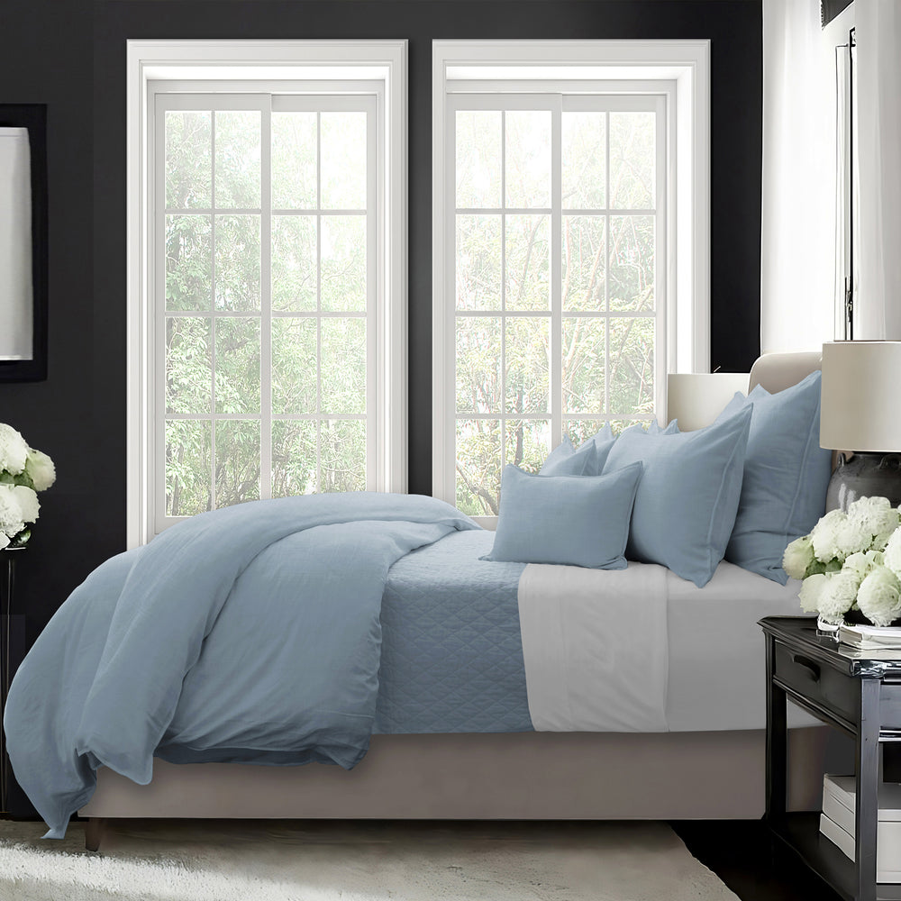 Elsie Cornflower 8 Piece Coverlet Set Coverlet By Colcha Linens