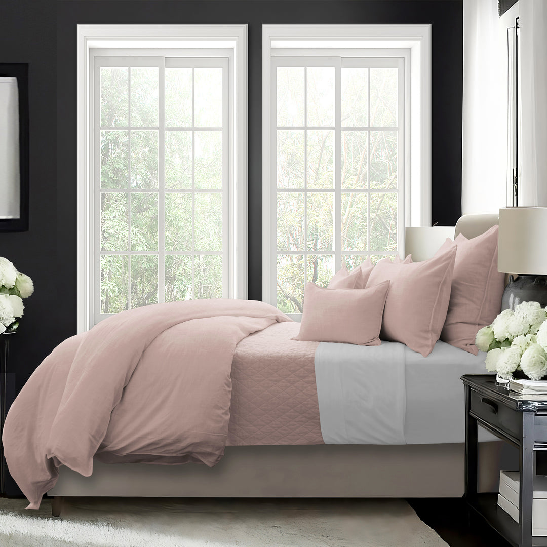 Elsie French Pink 8 Piece Coverlet Set Coverlet By Colcha Linens