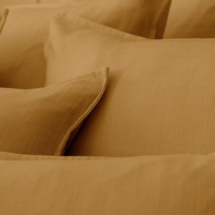 Elsie Gold 8 Piece Duvet Cover Set Duvet Covers By Colcha Linens