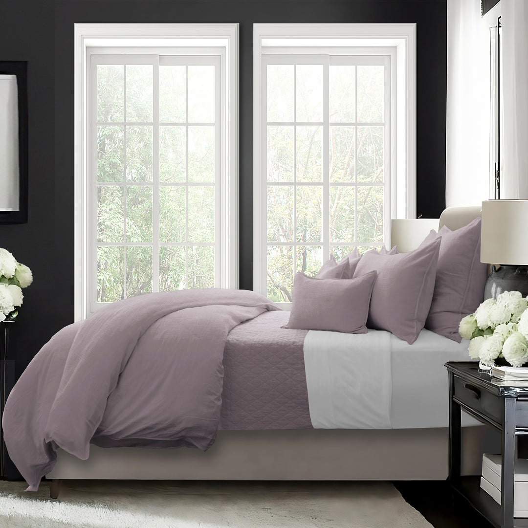 Elsie Lilac 8 Piece Coverlet Set Coverlet By Colcha Linens