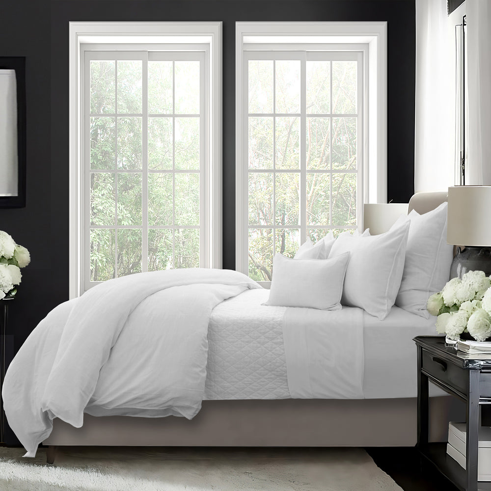 Elsie White 8 Piece Coverlet Set Coverlet By Colcha Linens