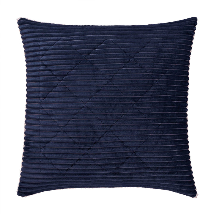 Everett Navy Euro Sham Euro Sham By J. Queen New York