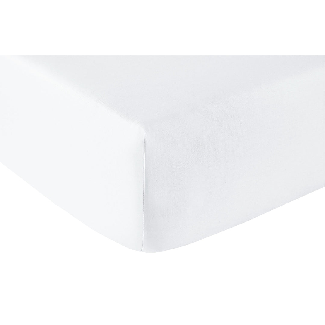 Concorde 100% Cotton Sateen Fitted Sheet Fitted Sheet By Anne de Solène
