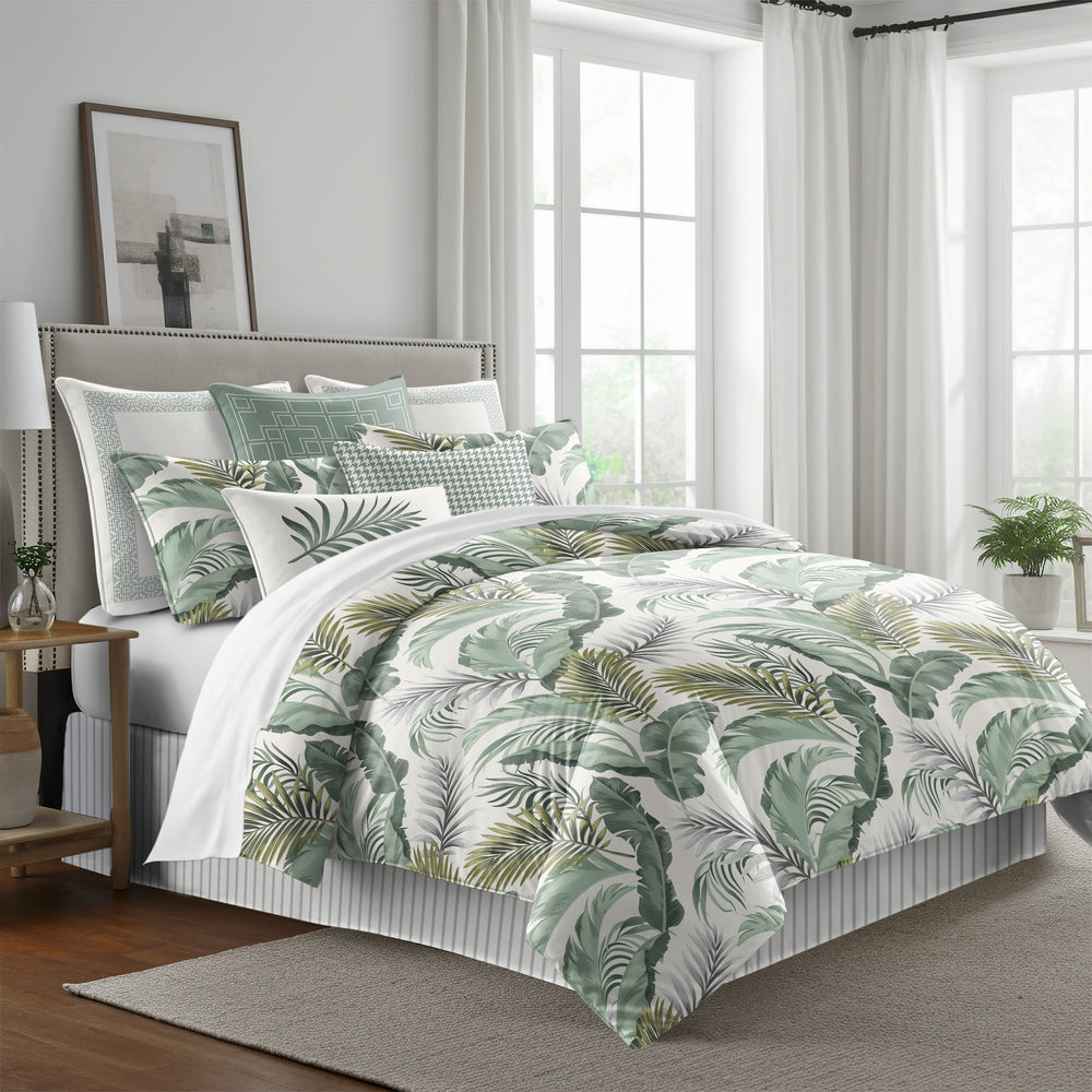 Frondosa Seagrass 8 Piece Duvet Cover Set Duvet Covers By Colcha Linens