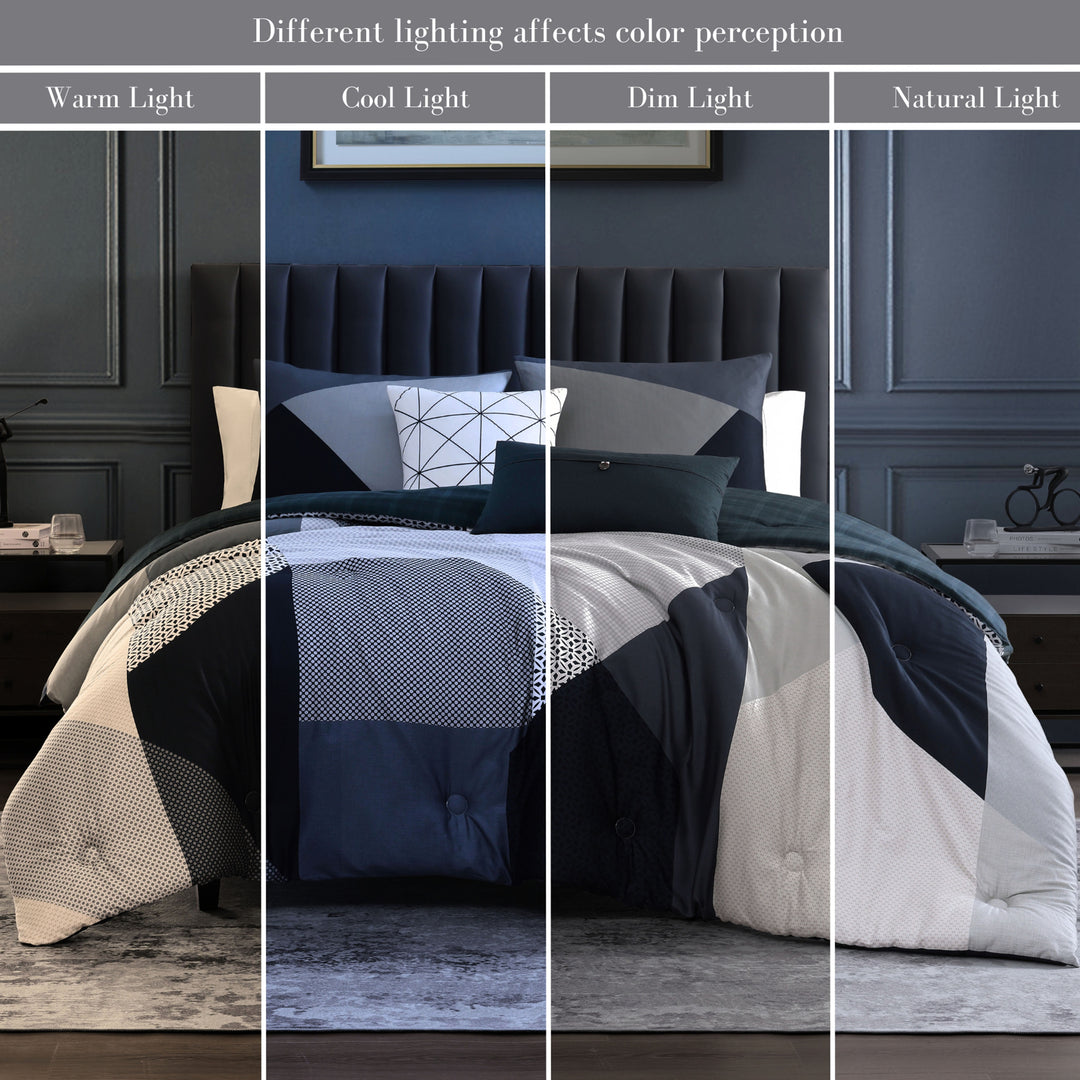 Bebejan Geo Fusion 5 Piece Reversible Comforter Set Comforter Sets By Bebejan®