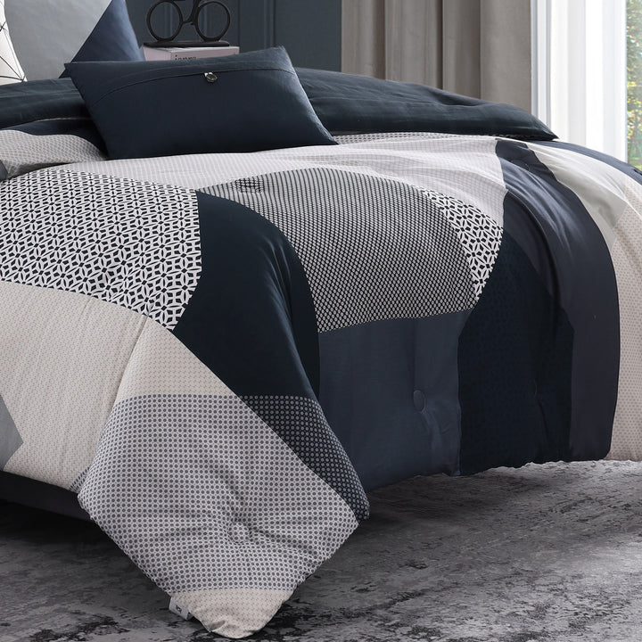 Bebejan Geo Fusion 5 Piece Reversible Comforter Set Comforter Sets By Bebejan®