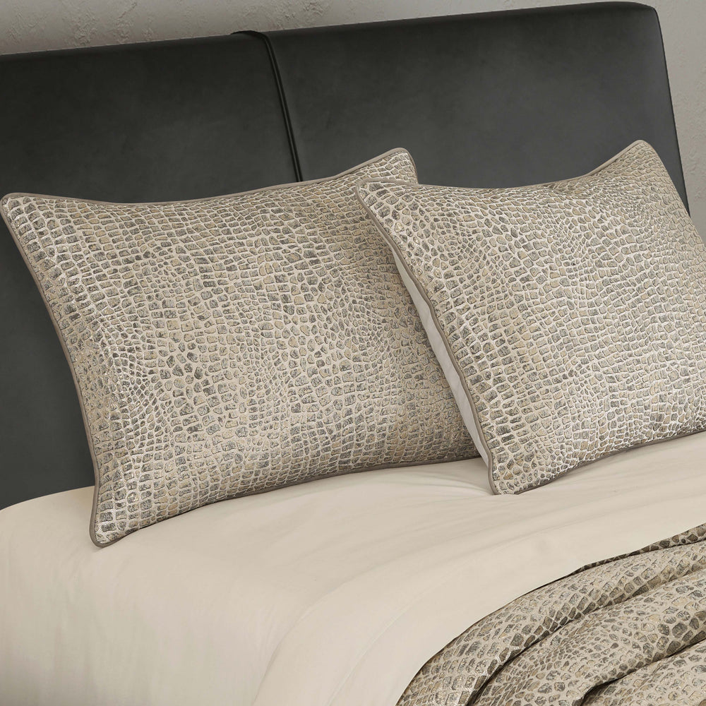 Habitat Pewter 3 Piece Comforter Set Comforter Sets By J. Queen New York