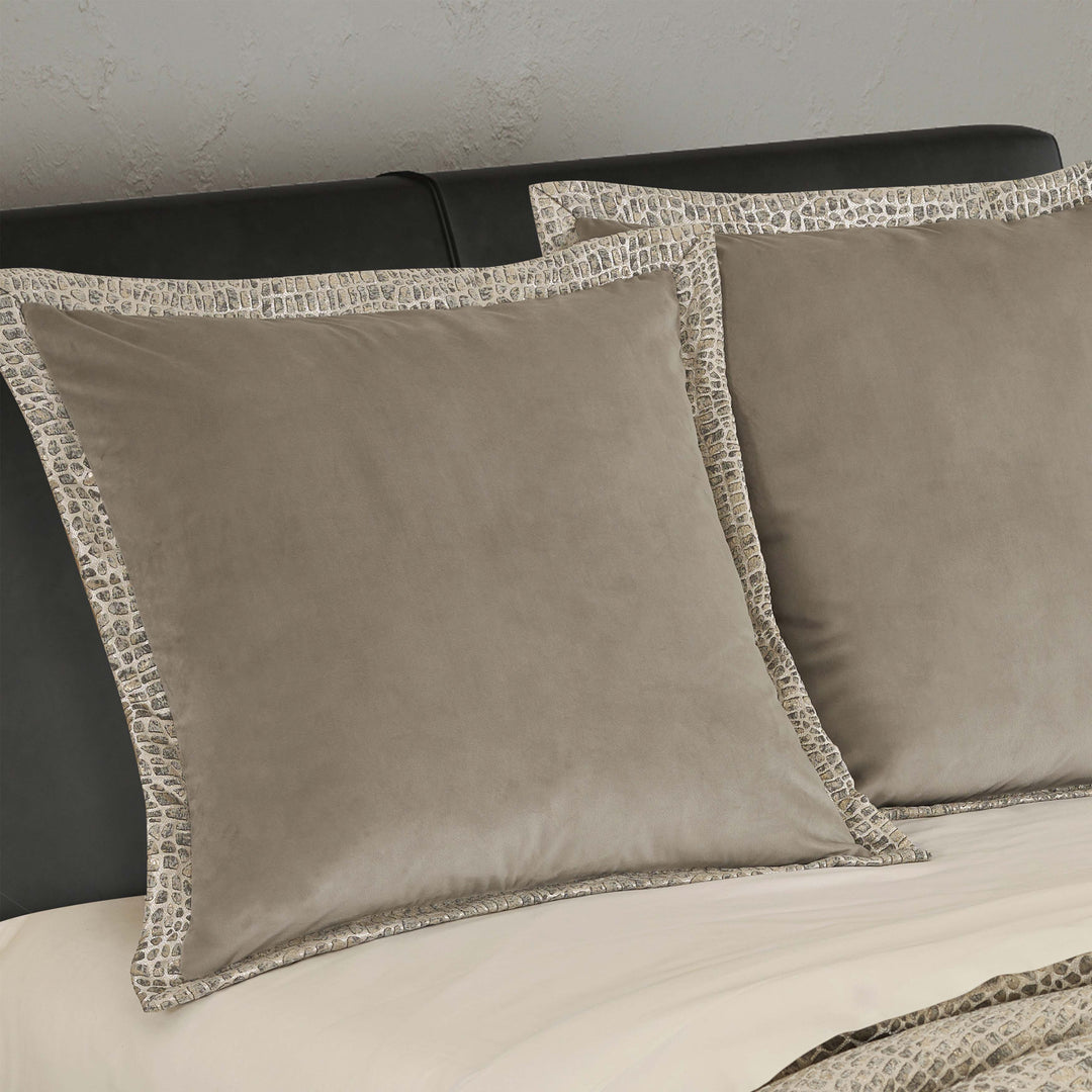 Habitat Pewter Euro Sham Euro Sham By J. Queen New York