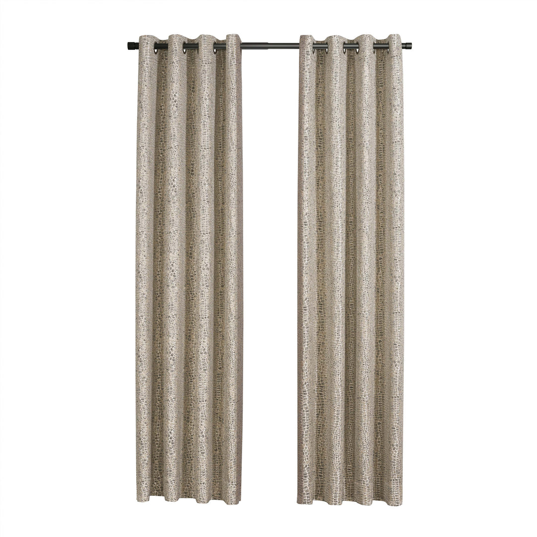 Habitat Pewter Grommet Panel Pair Window Panels By J. Queen New York