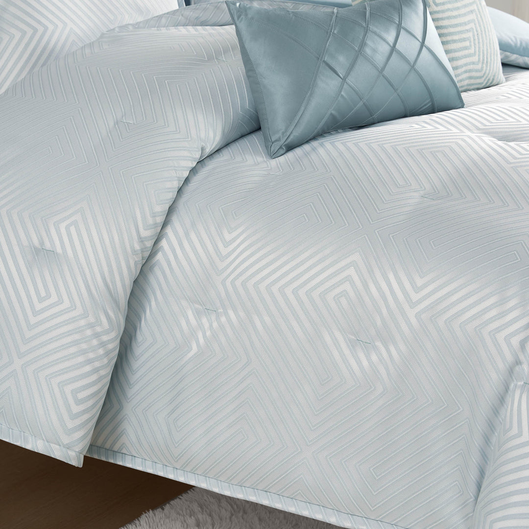 Houston Jade 3 Piece Comforter Set