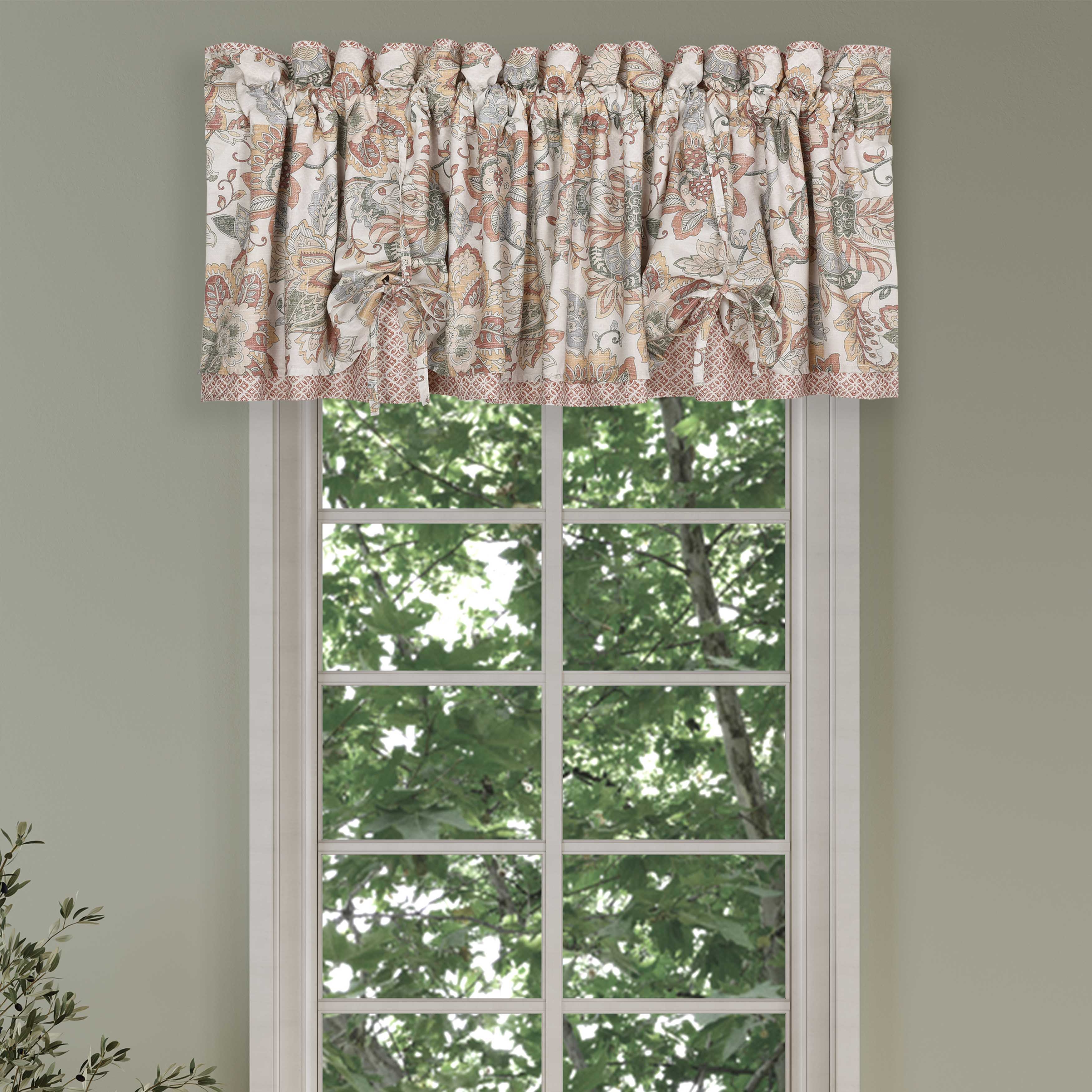 Janessa Spice Straight Window Valance – Latest Bedding