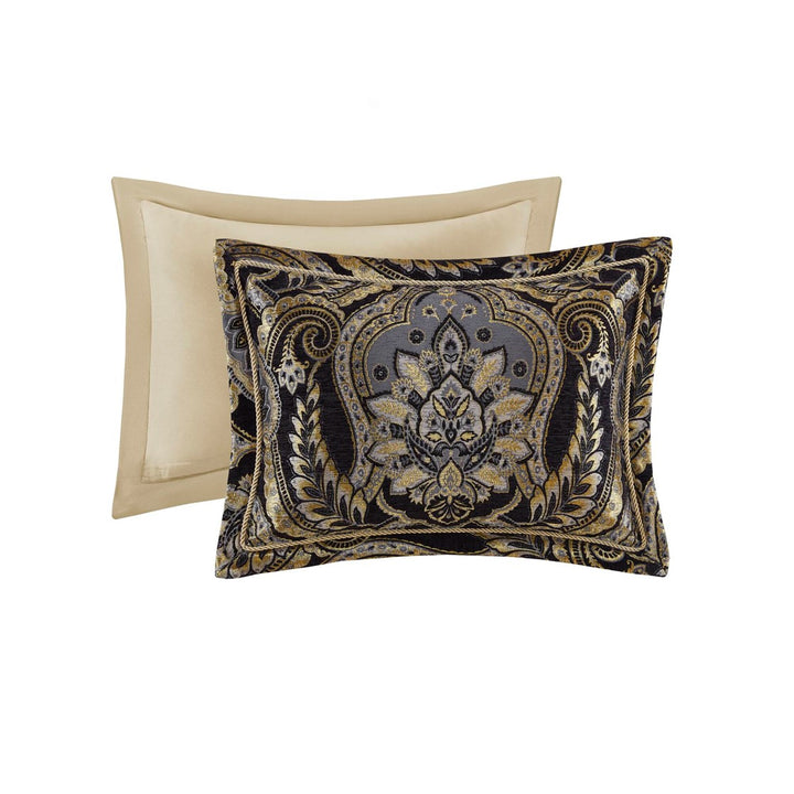 Julius Black 4 Piece Comforter Set Comforter Sets By Croscill Home LLC