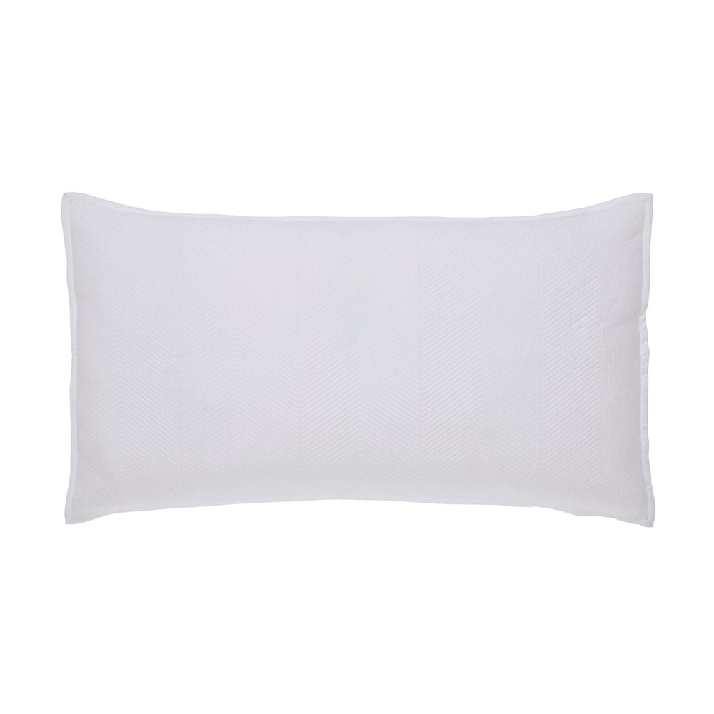 Athena Chevron Cotton Sateen Sham Sham By Orchids Lux Home