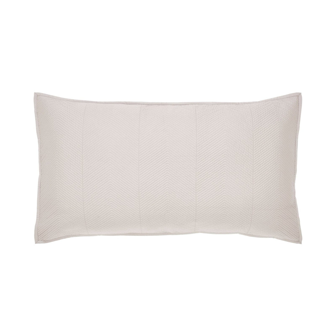 Athena Chevron Cotton Sateen Sham Sham By Orchids Lux Home