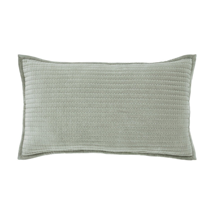 Milton Channel Stitched Velvet Sham Sham By Orchids Lux Home