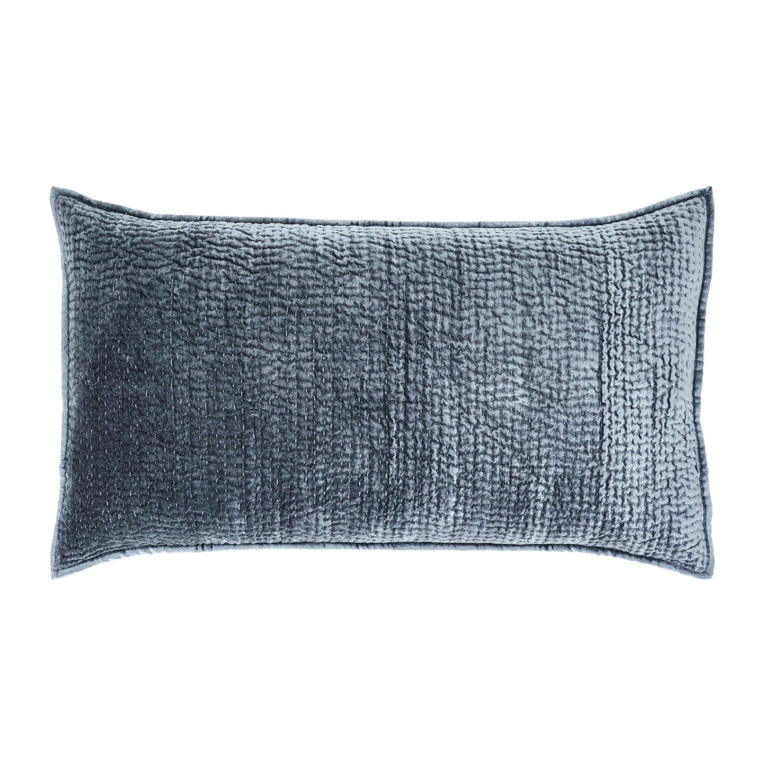 Laguna Pick Stitch Velvet Sham