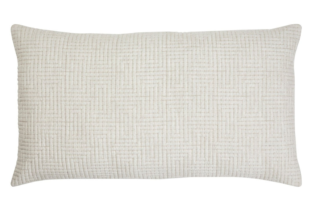 Maze Geometric Linen Sham Sham By Orchids Lux Home