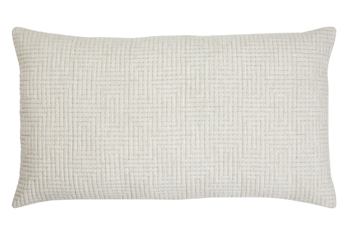 Maze Geometric Linen Sham Sham By Orchids Lux Home